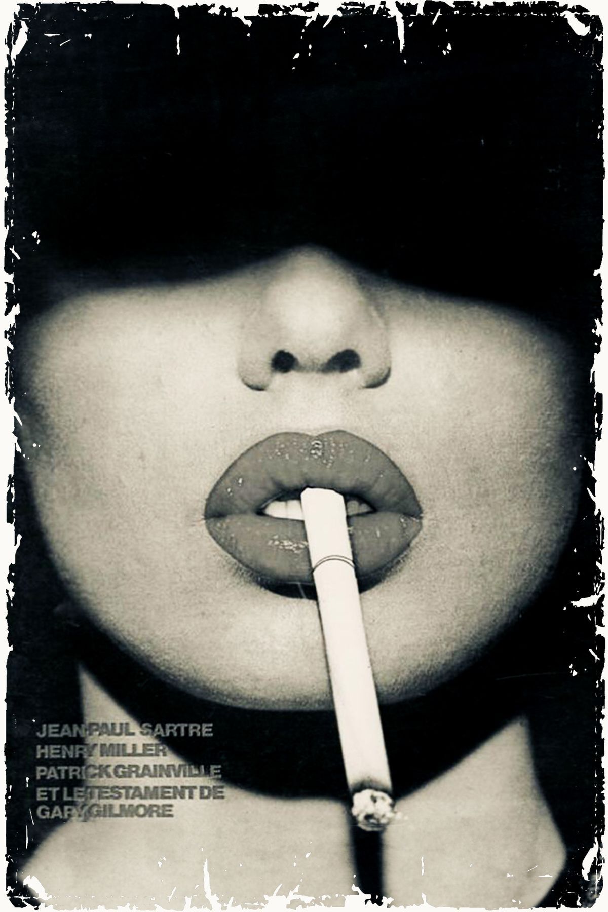 Kadın Retro Ahşap Poster (20x30)