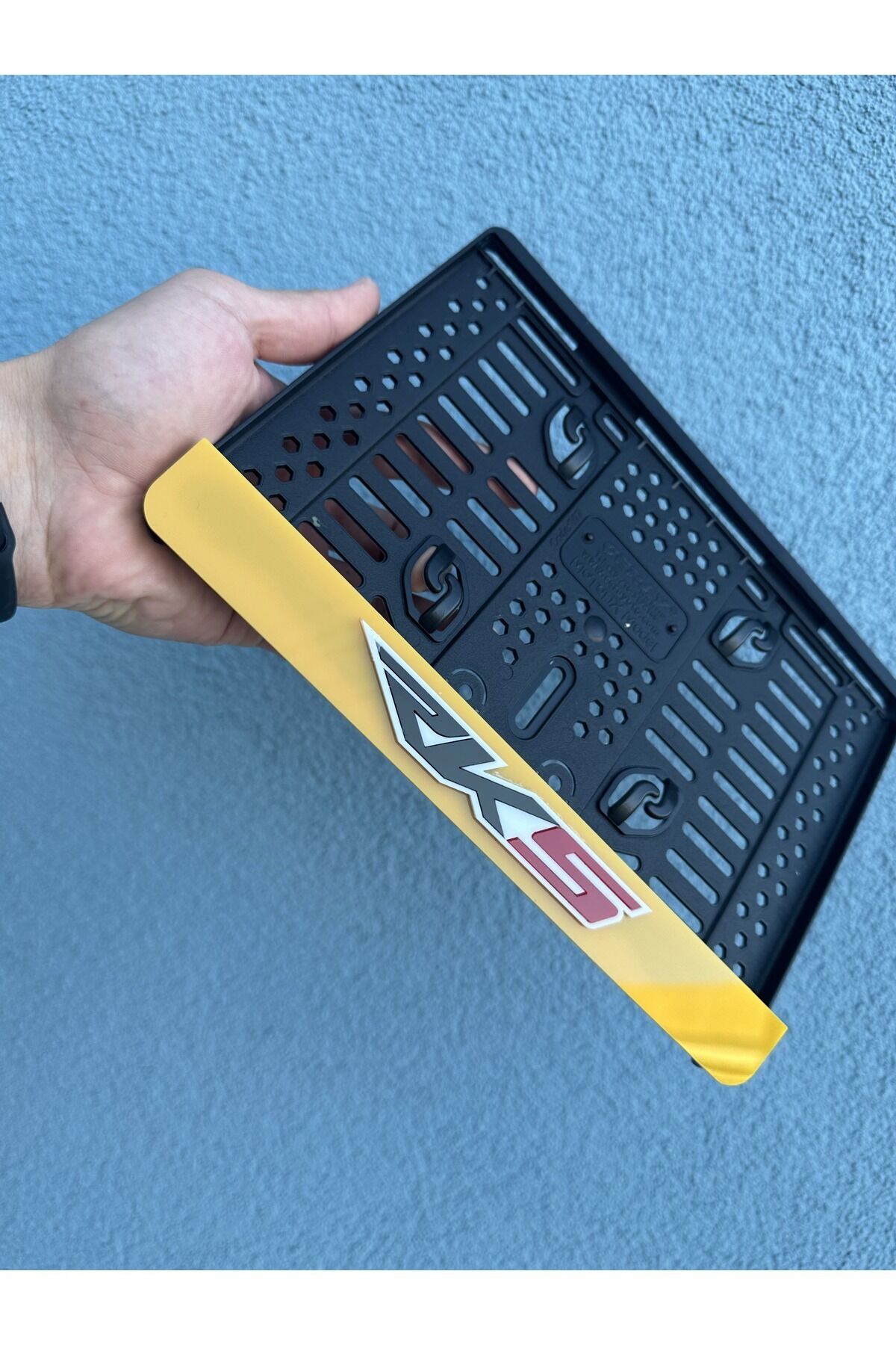 Rks 3d Kabrtmalı Pleksi Motor Plakalığı