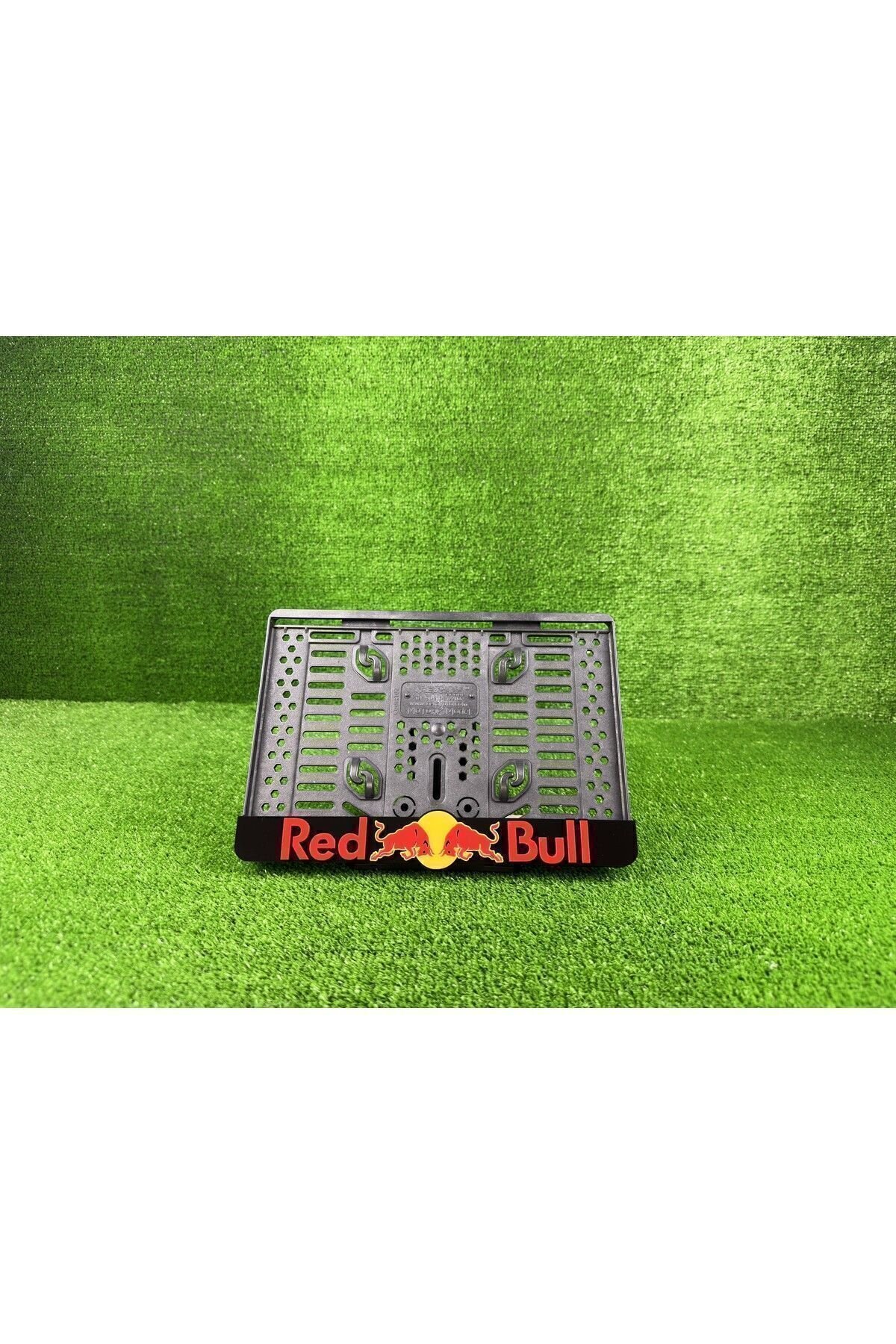 Redbull Siyah 3d Kabrtmalı Pleksi Motor Plakalığı
