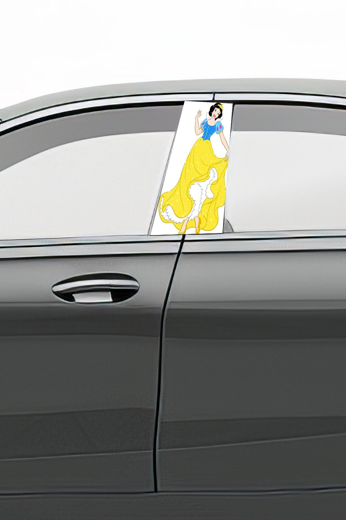 Araç Kapı Direk Kaplama Folyosu Desenli (Sağ Sol Takım) (2 Adet) - 22x50 Cm