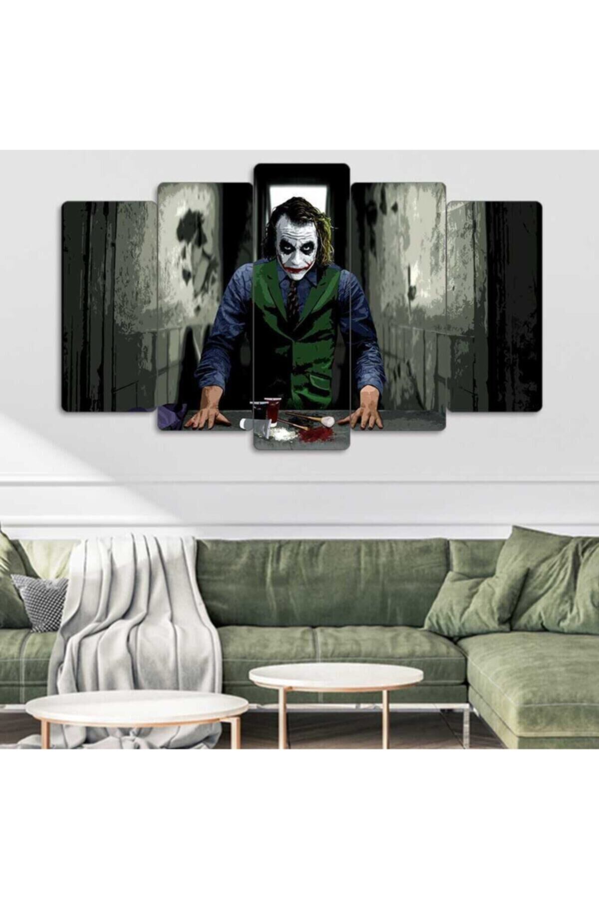 Joker - 5 Parçalı Tablo