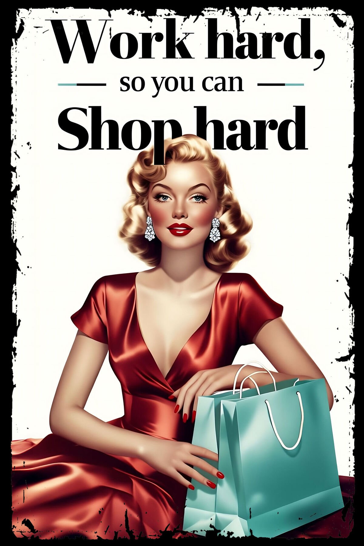 Marilyn Monroe Retro Ahşap Poster (20x30)