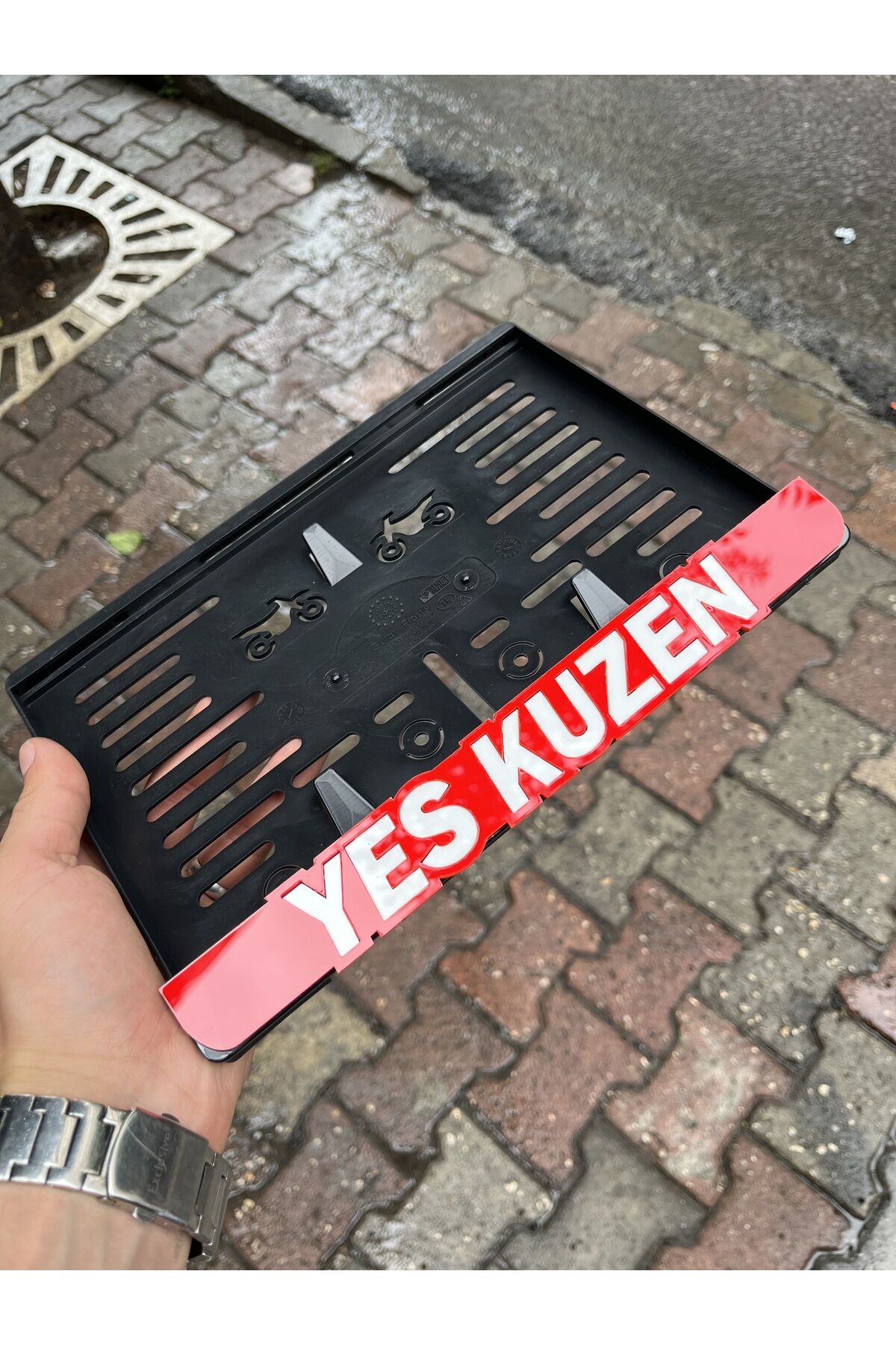 YES KUZEN MOTORSİKLET PLAKALIK