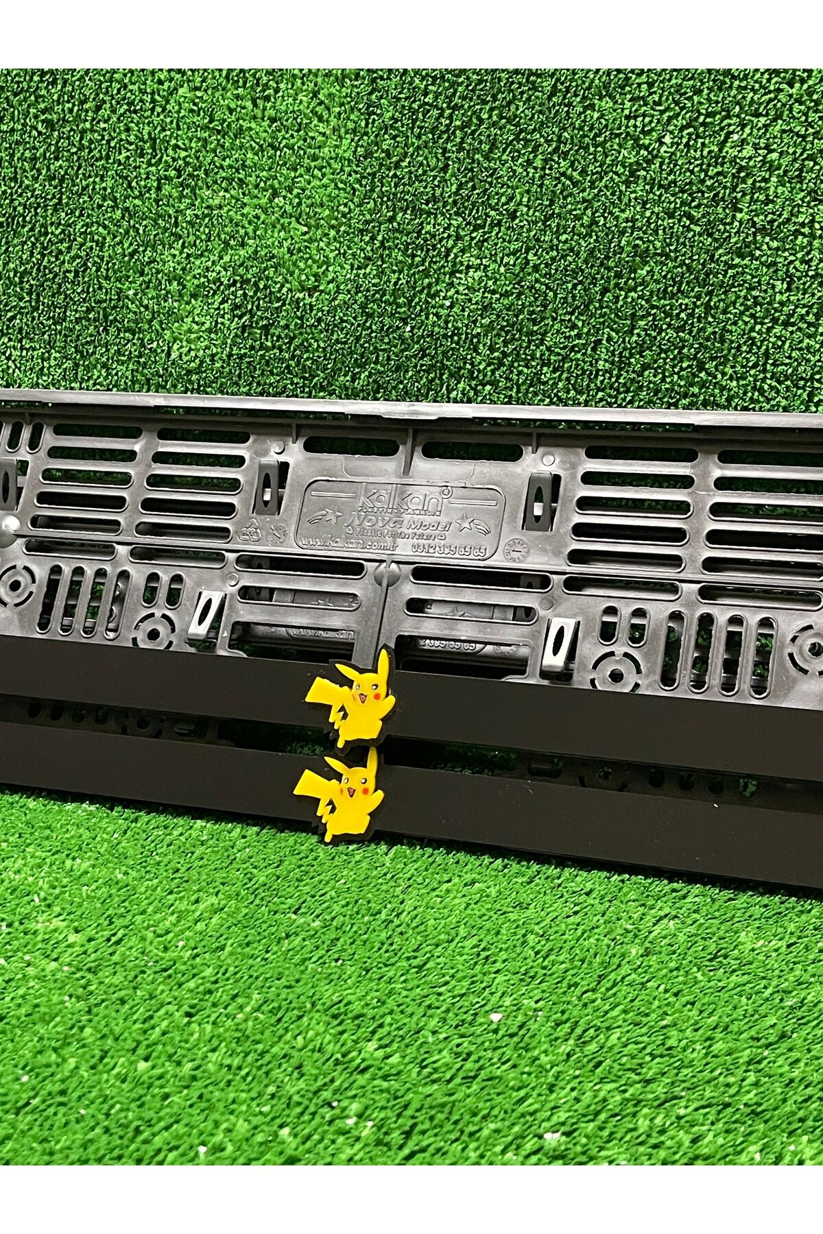 Pikachu Logolu Araba Plakalık