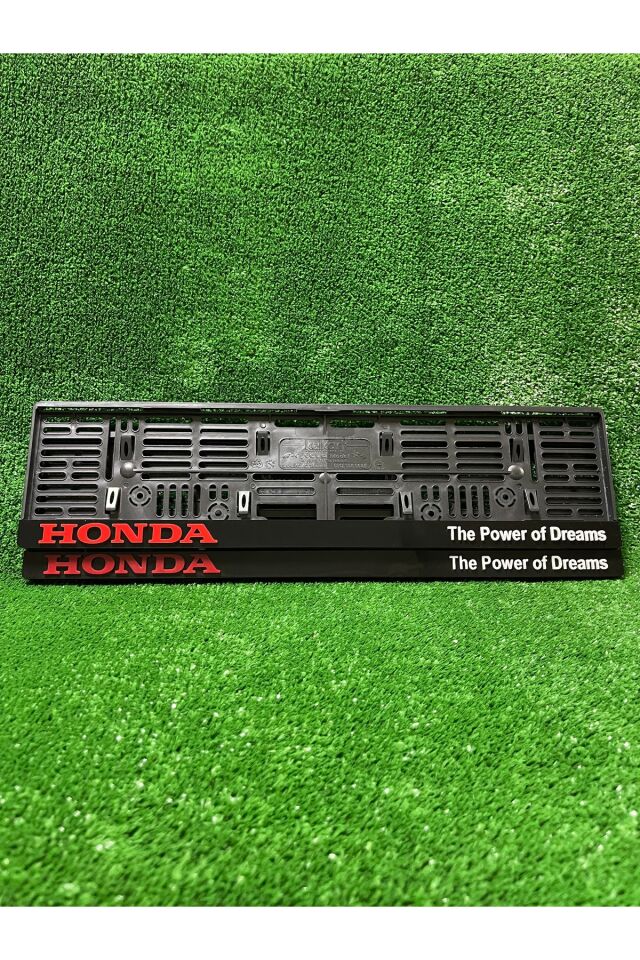 Honda The Power of Dreams Tasarım Kabartma Araba Plakalık