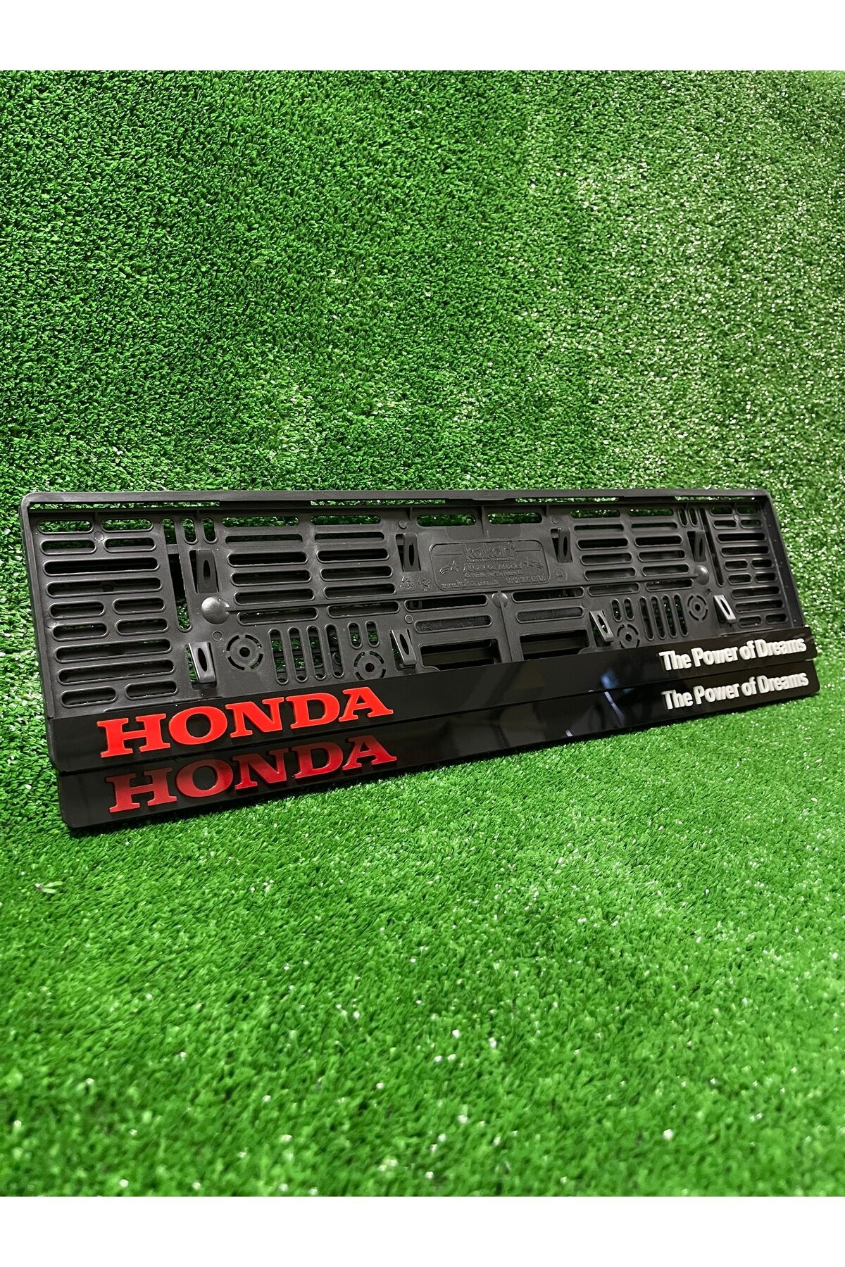 Honda The Power of Dreams Tasarım Kabartma Araba Plakalık