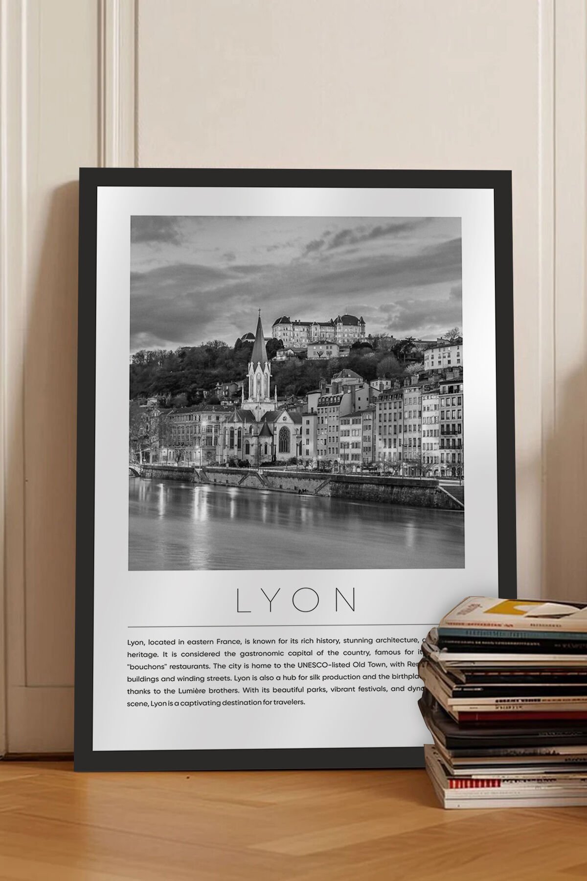 Dünya Şehirleri Koleksiyonu Çerçeve Görünümlü Mdf Tablo