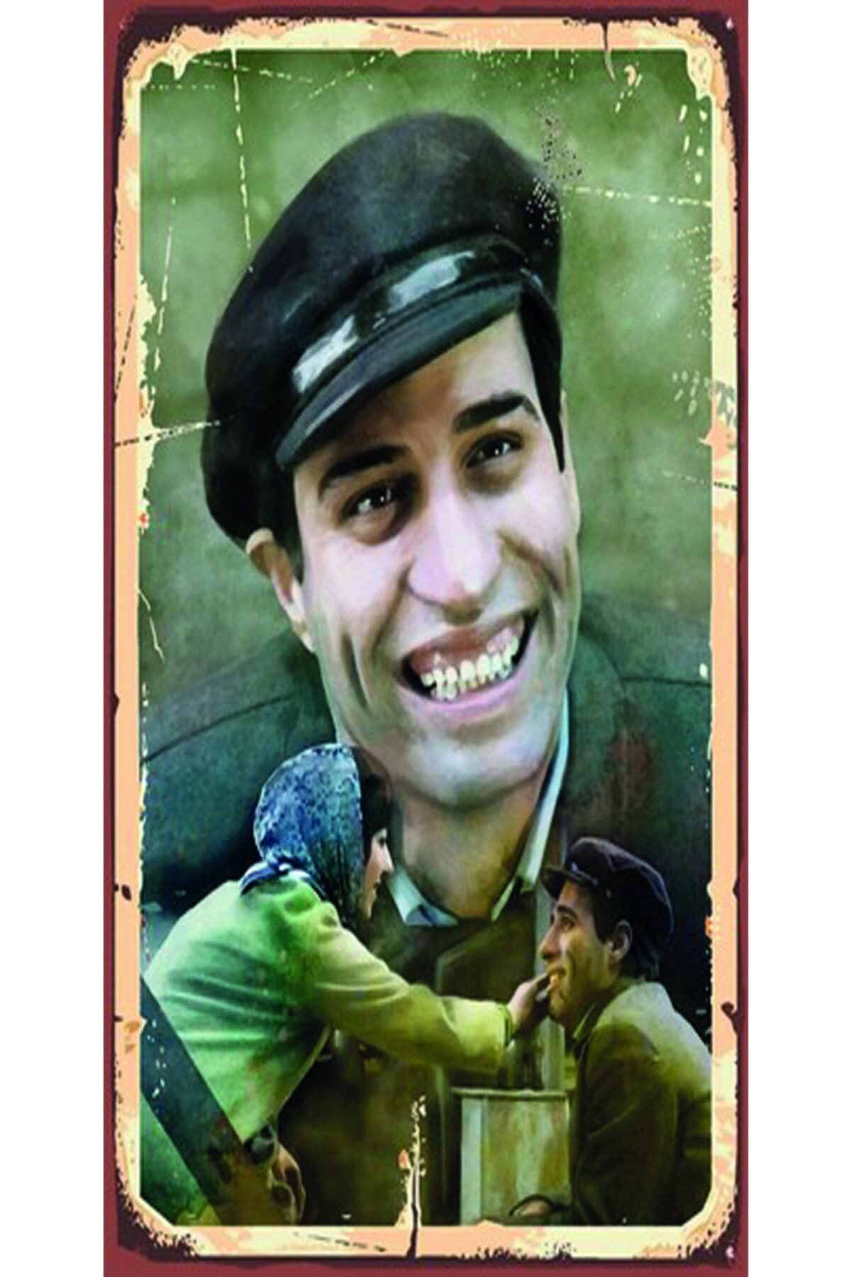 Türk Sineması Yeşilçam Özel Kolleksiyonu Tasarım Ahşap Poster