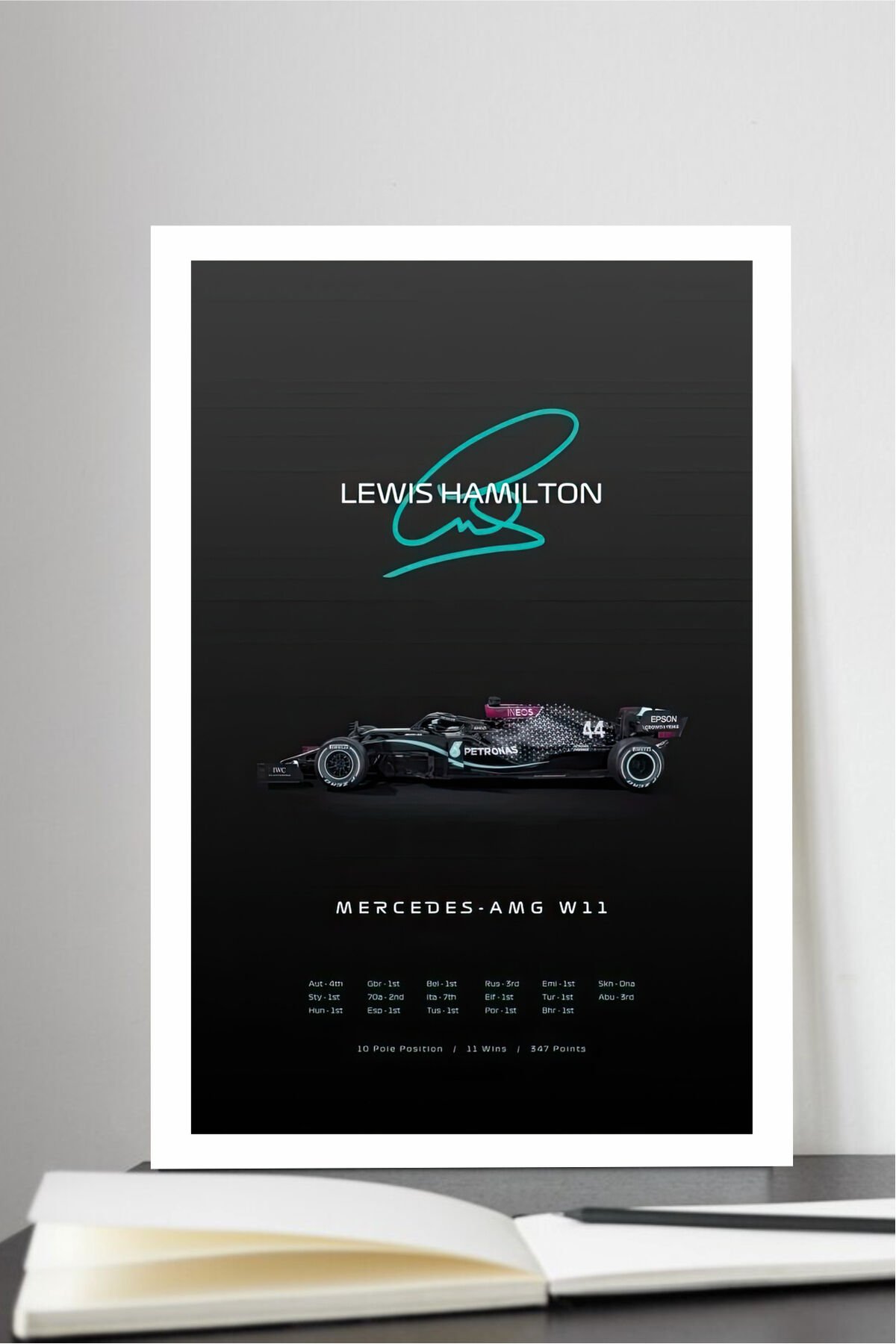 genç odası çerceve görünümlü mdf tablo