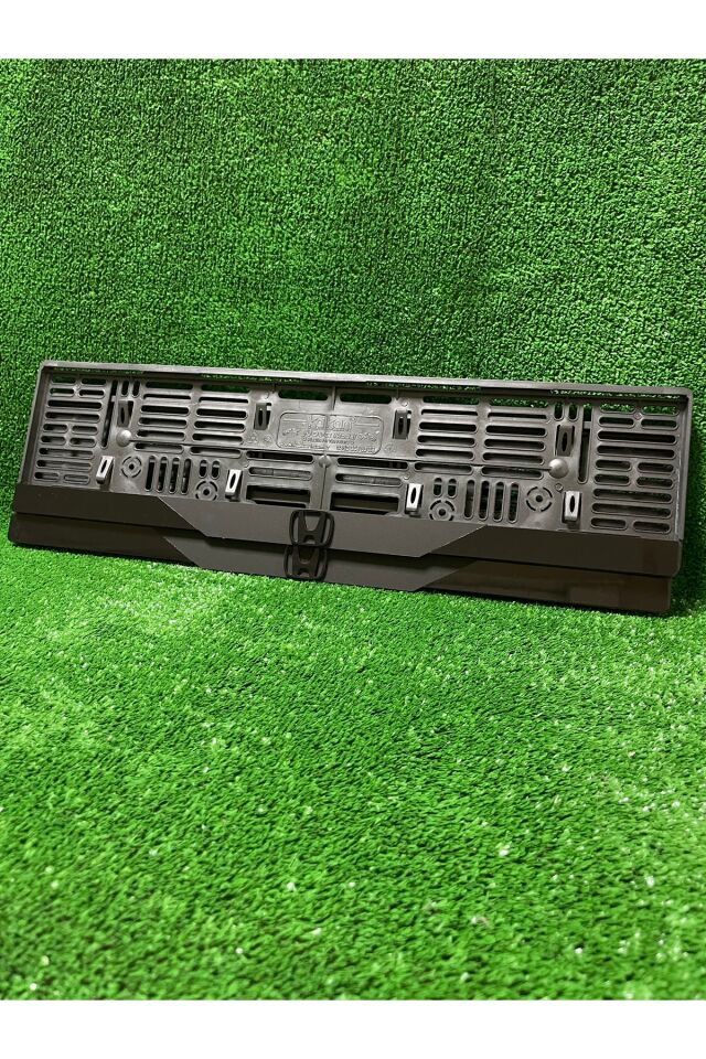 Pleksi Uyumlu Otomobil Plakalık Dubai Model Honda Siyah H Logolu Plakalık