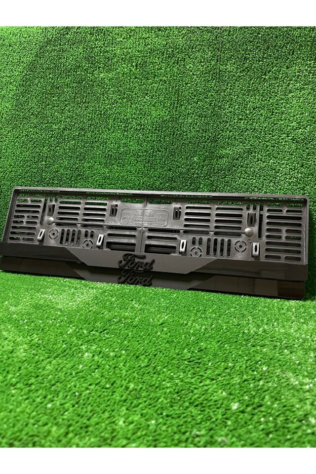 Pleksi Otomobil Plakalık Dubai Model Siyah Ford Logolu Plakalık