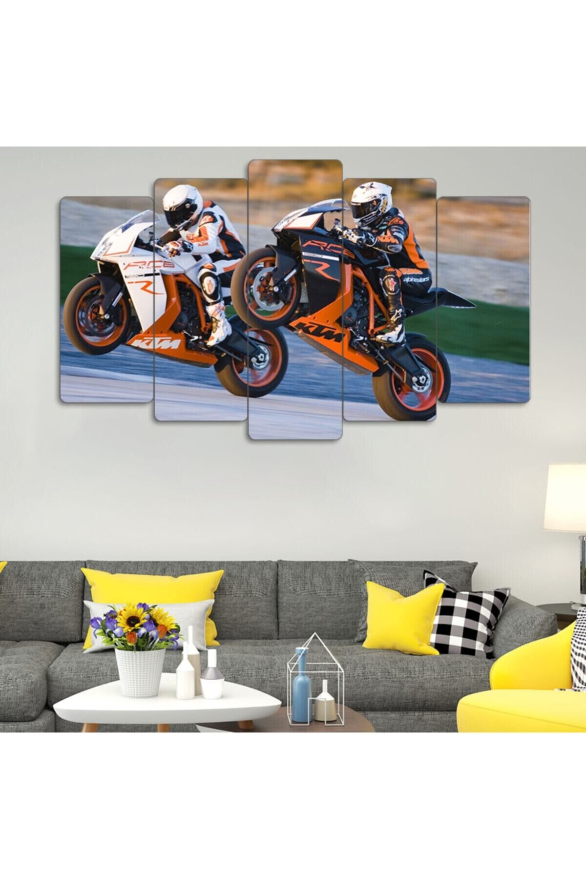 Ktm Motor - 5 Parçalı Tablo