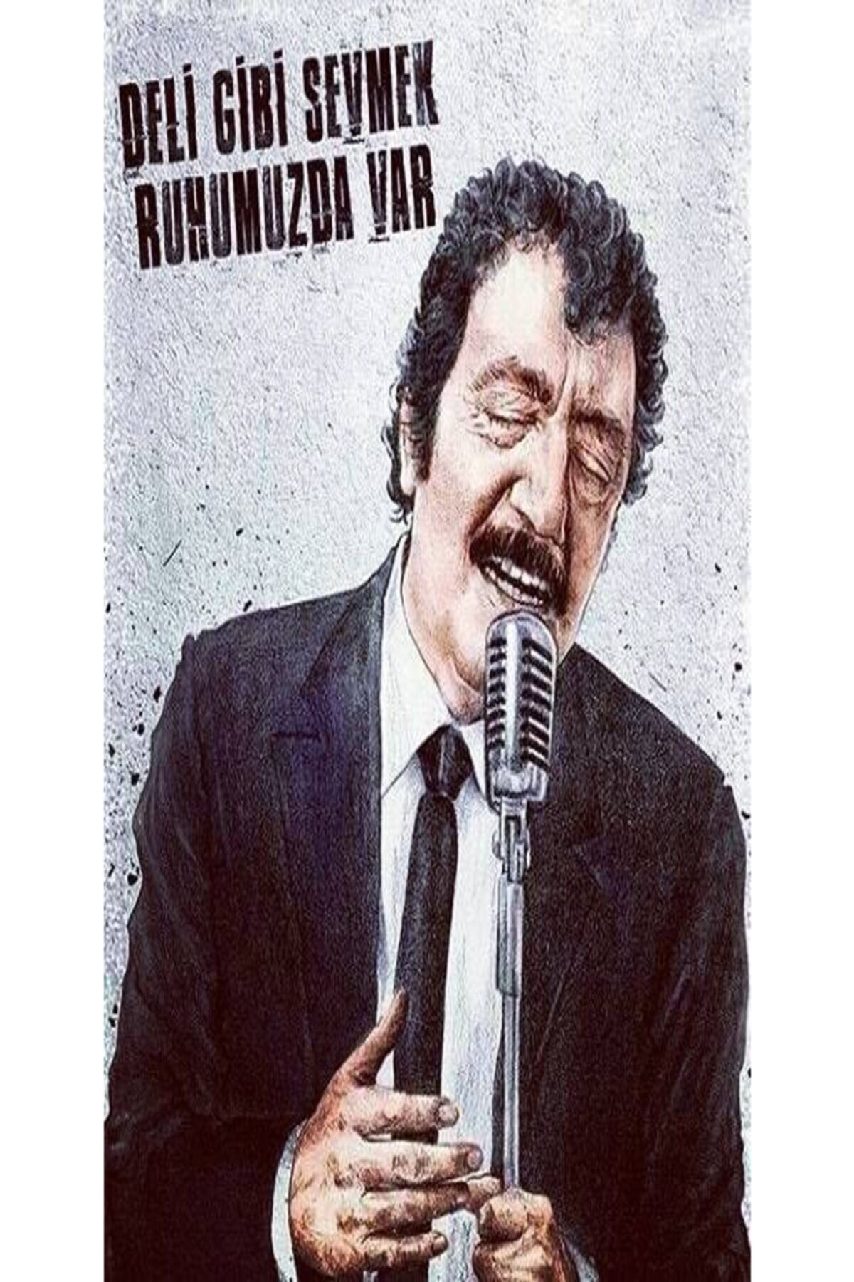 Müslüm Gürses Ahşap Duvar Poster – Özel Koleksiyon – Hbb