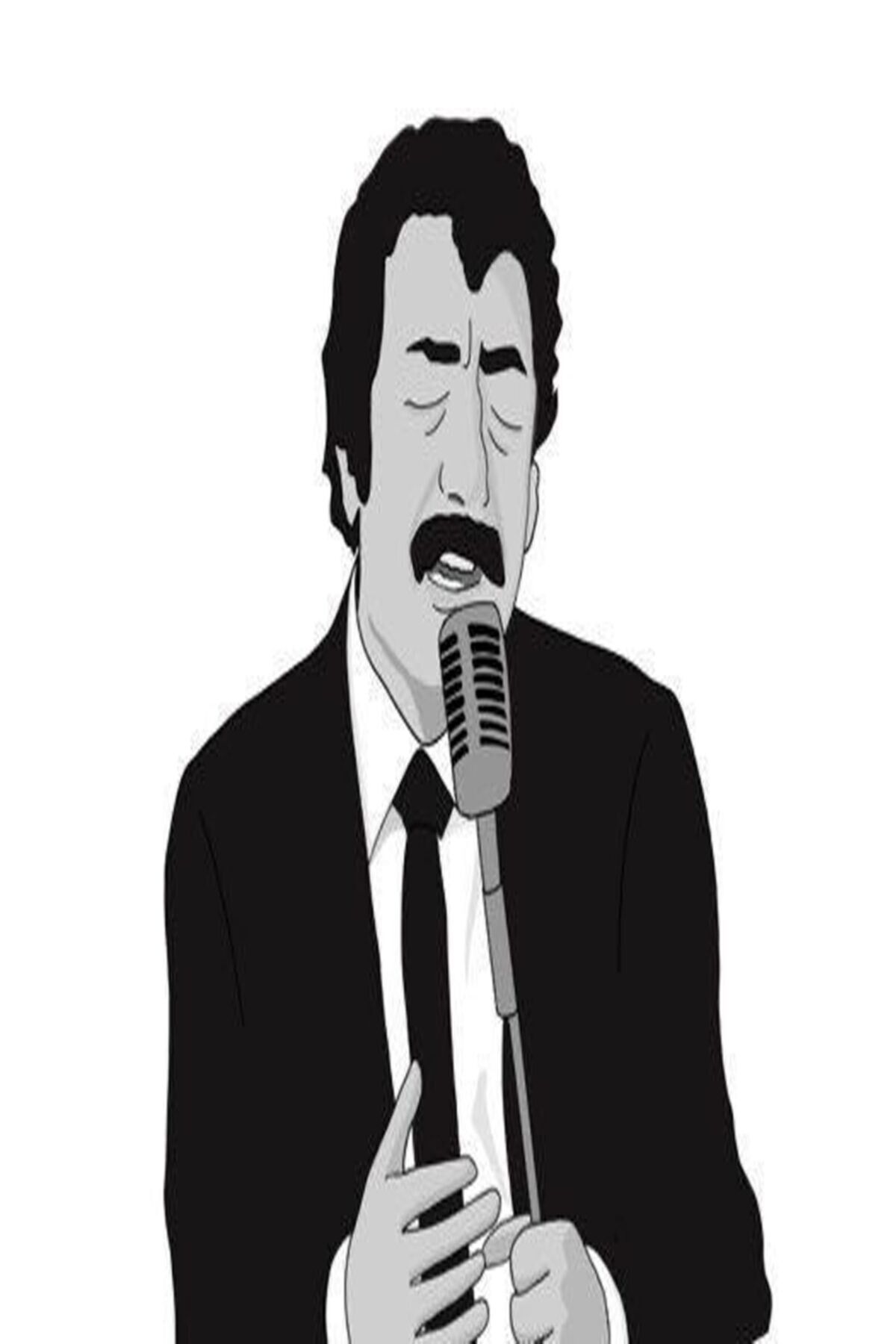 Müslüm Gürses Ahşap Duvar Poster – Özel Koleksiyon – Hbb