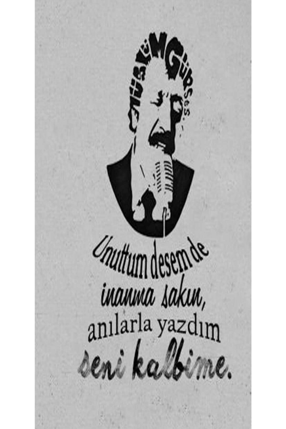 Müslüm Gürses Ahşap Duvar Poster – Özel Koleksiyon – Hbb