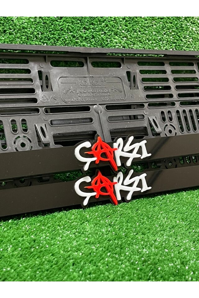 Plakalık Oto Araba Plakalığı ÇARŞI Yazılı Logolu Plakalık