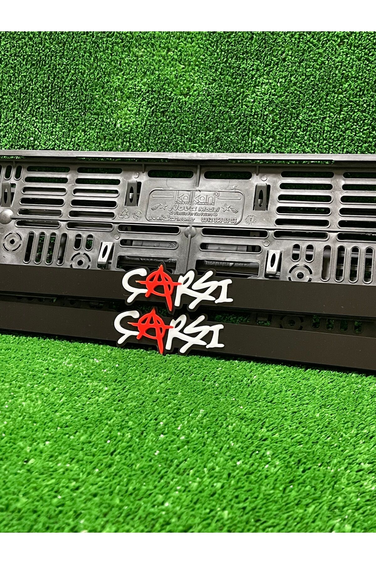 Plakalık Oto Araba Plakalığı ÇARŞI Yazılı Logolu Plakalık