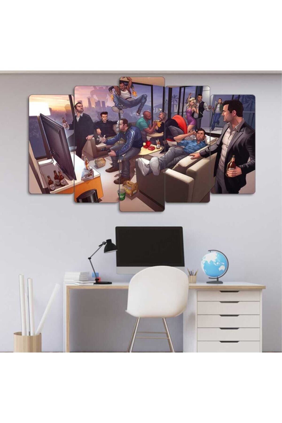 Gta Tablo 5 Parçalı