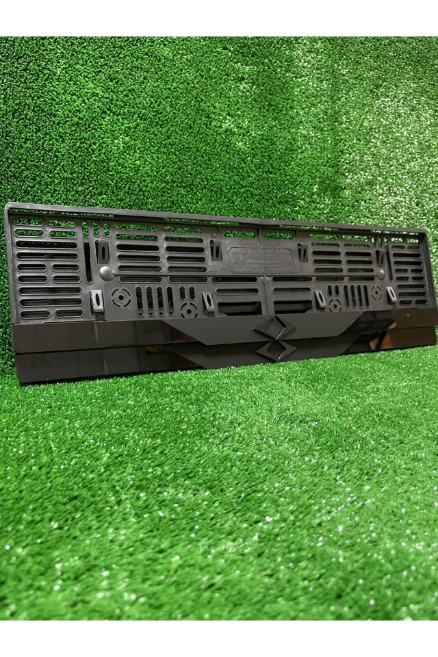 Pleksi Otomobil Plakalık Uyumlu  Dubai Model Togg Siyah Logolu Plakalık