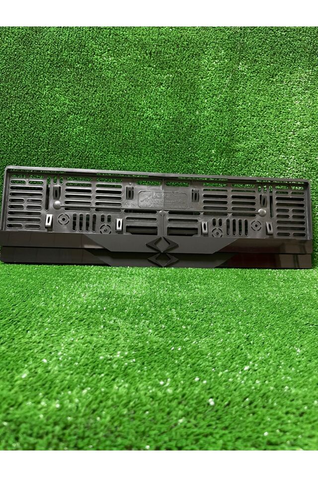 Pleksi Otomobil Plakalık Uyumlu  Dubai Model Togg Siyah Logolu Plakalık