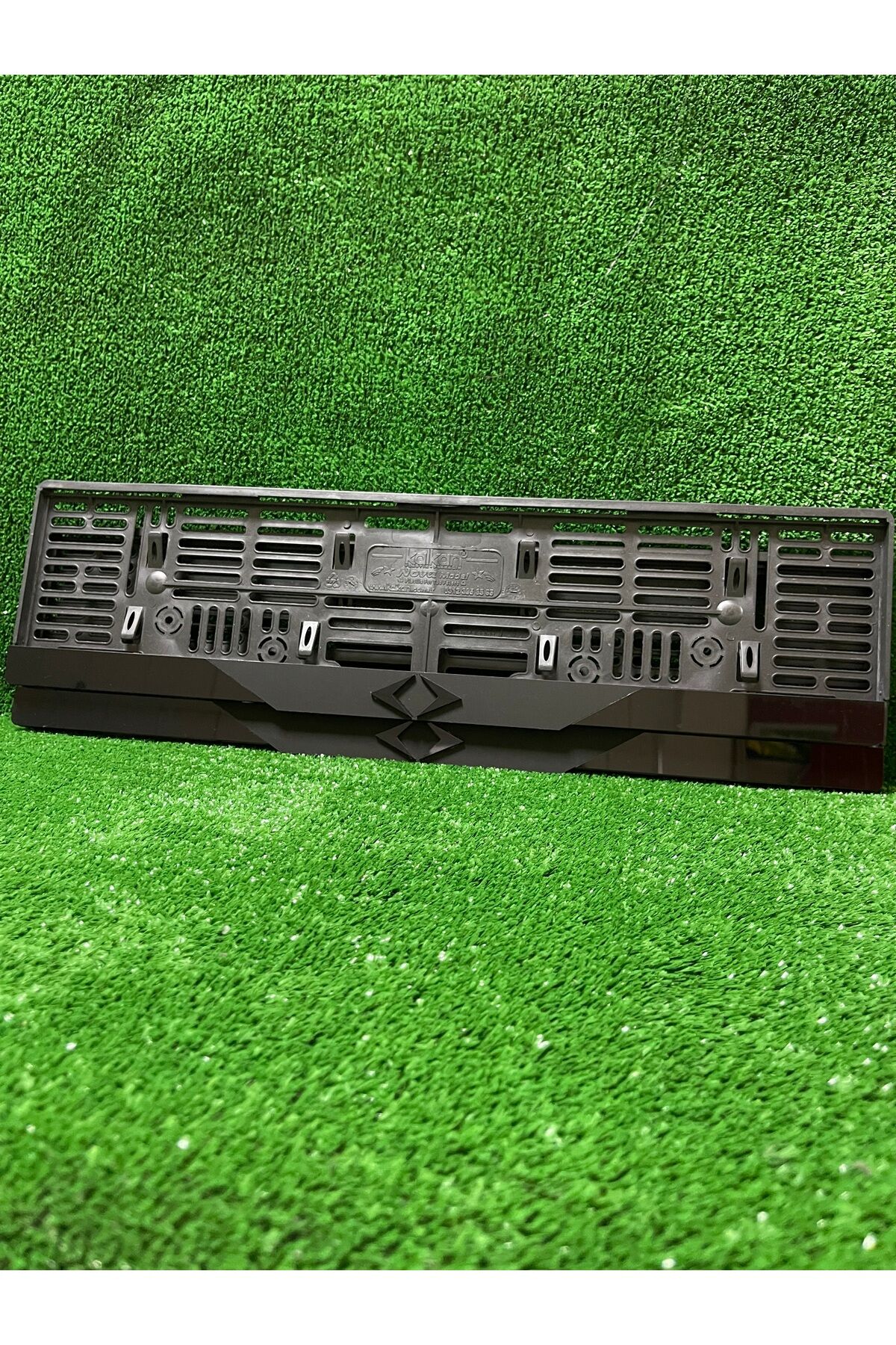 Pleksi Otomobil Plakalık Uyumlu  Dubai Model Togg Siyah Logolu Plakalık