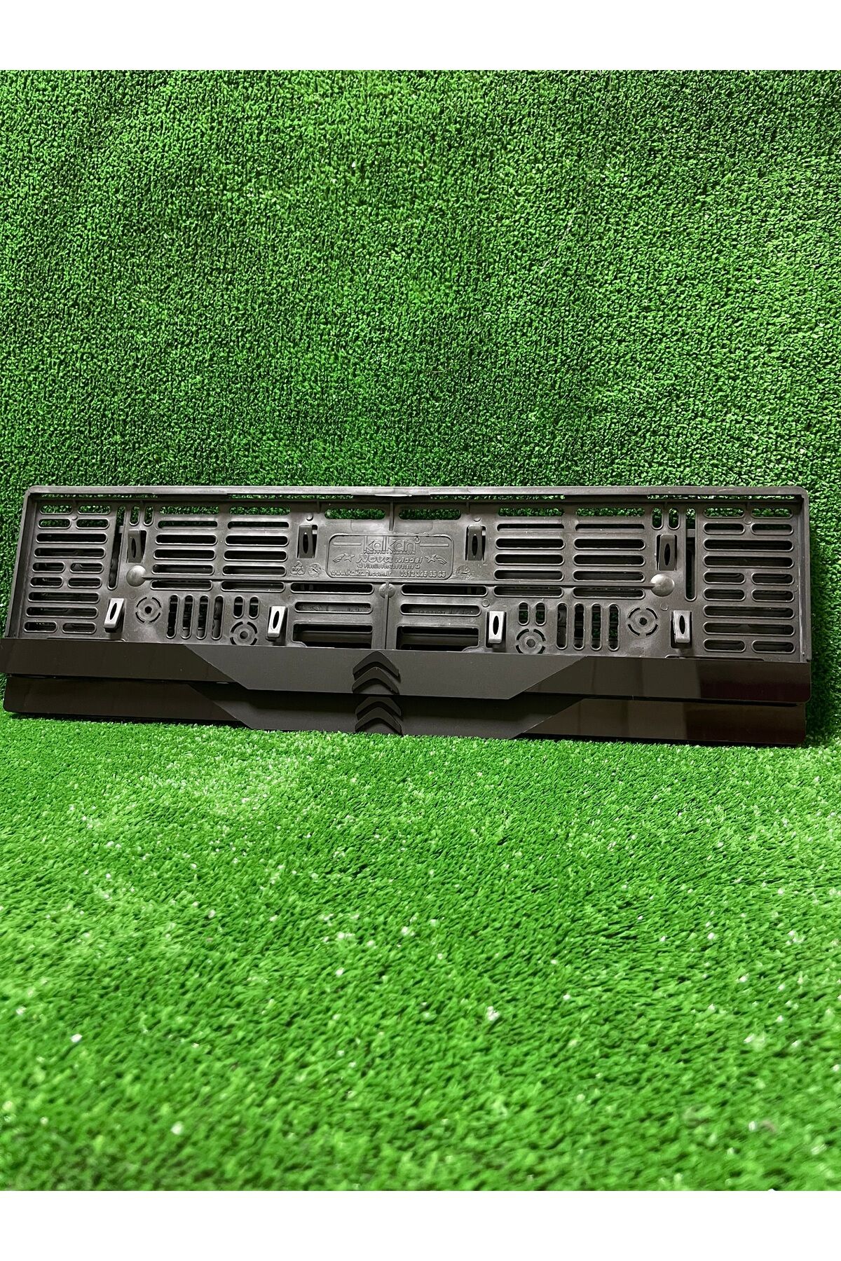 Pleksi Otomobil Plakalık Dubai Model Cıtroen Siyah Logolu Plakalık