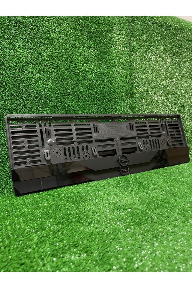 Pleksi Otomobil Plakalık Dubai Model Opel Siyah Logolu Plakalık