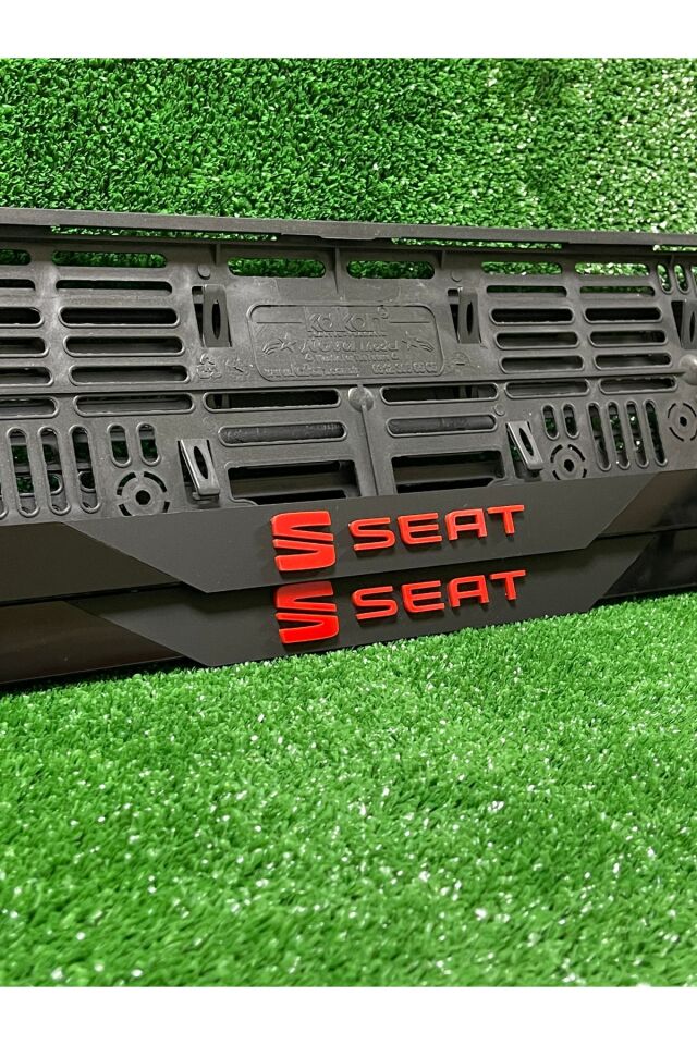 Pleksi Otomobil Plakalık Dubai Model SEAT Logolu Plakalık