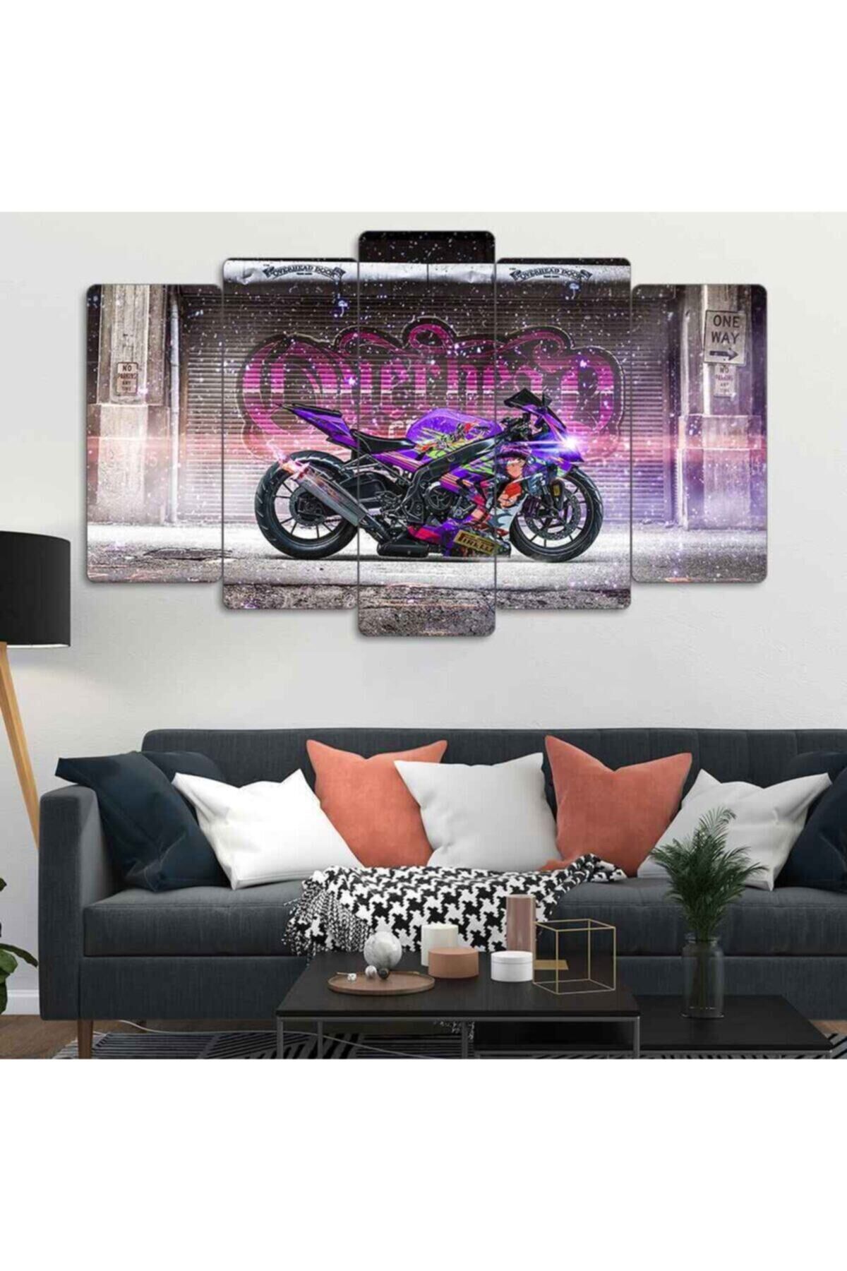 Bmw Motor - 5 Parçalı Tablo