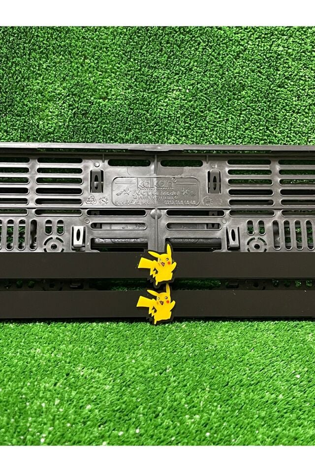 Pikachu Logolu Araba Plakalık