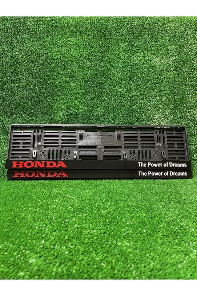 Honda The Power of Dreams Tasarım Kabartma Araba Plakalık