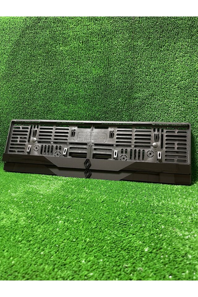 Pleksi Otomobil Plakalık Dubai Model Renault Siyah Logolu Plakalık