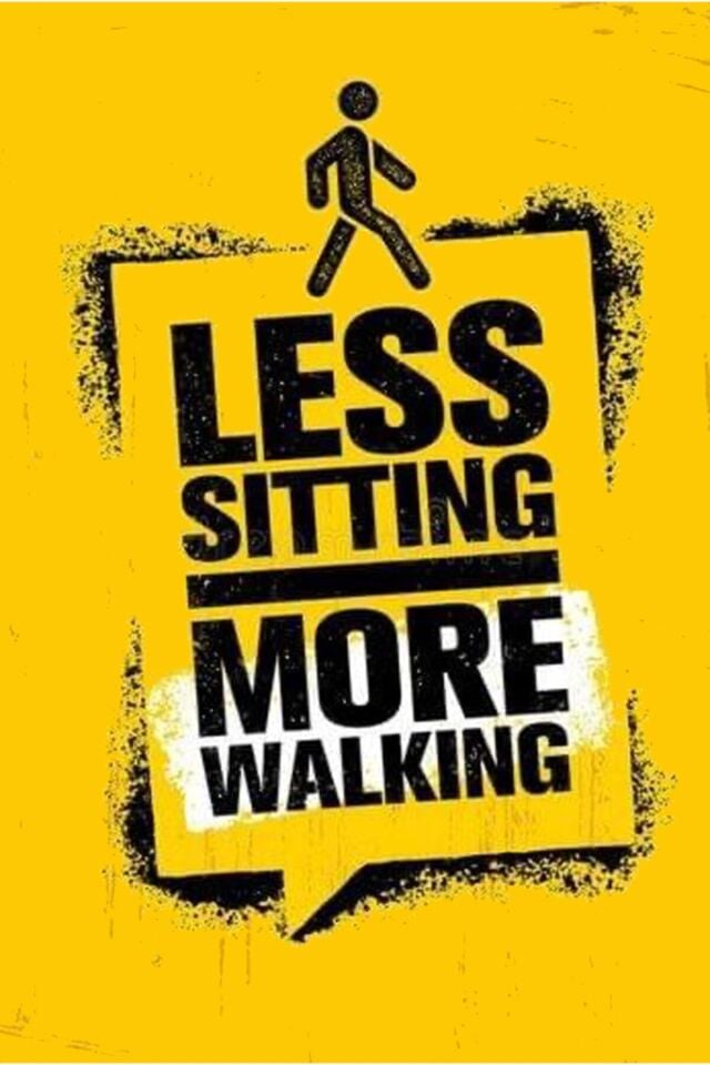 Less Sitting Motive Edici Mini Retro Ahşap Poster - Hbb