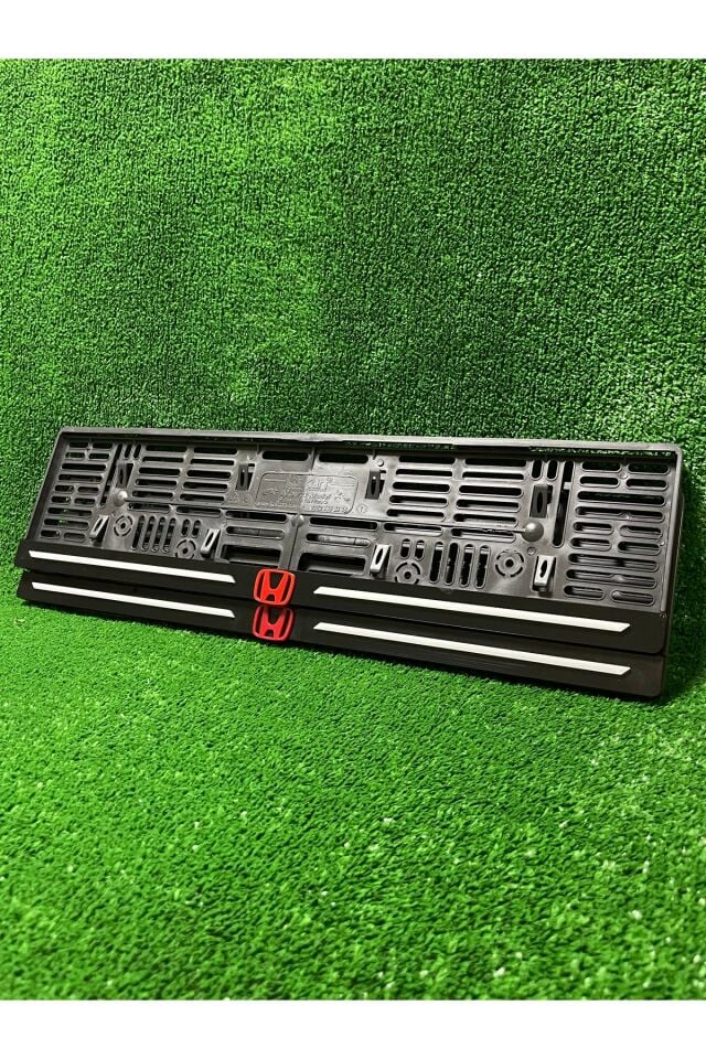 Honda H Logolu Kabartma Tasarım Araba Plakalık