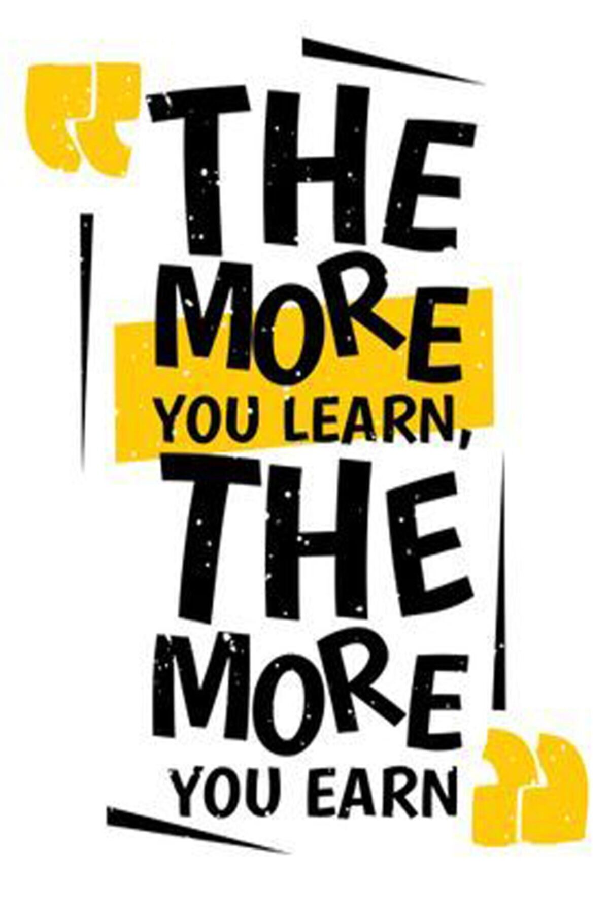 Work Hard Dream Big - Motive Edici Mini Retro Ahşap Poster - Hbb