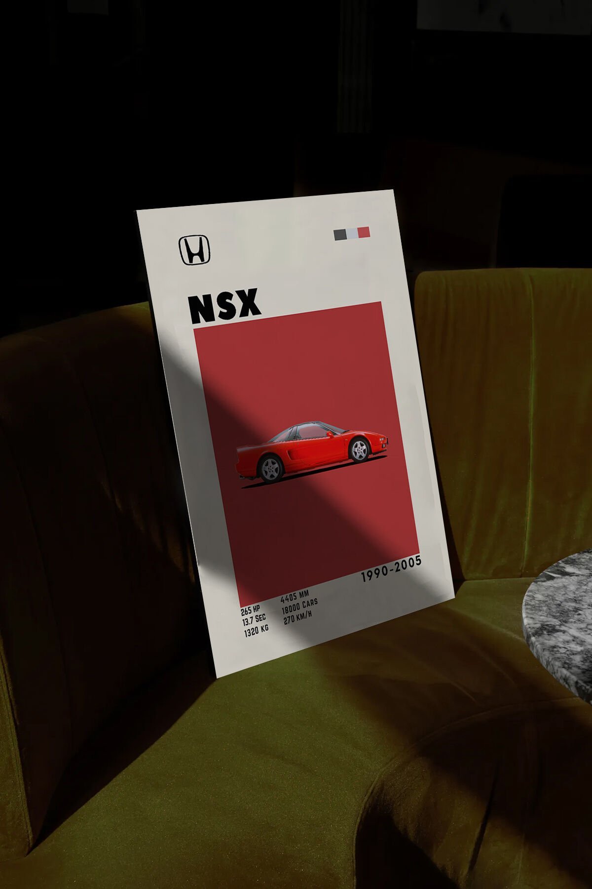 Nostalji araba Serisi mdf tablo seti