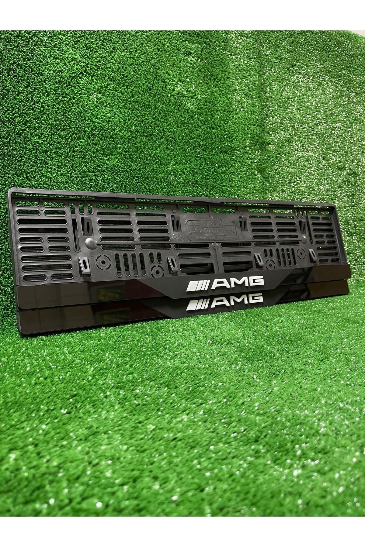 Pleksi Otomobil Plakalık Dubai Model Mercedes AMG Logolu Plakalık