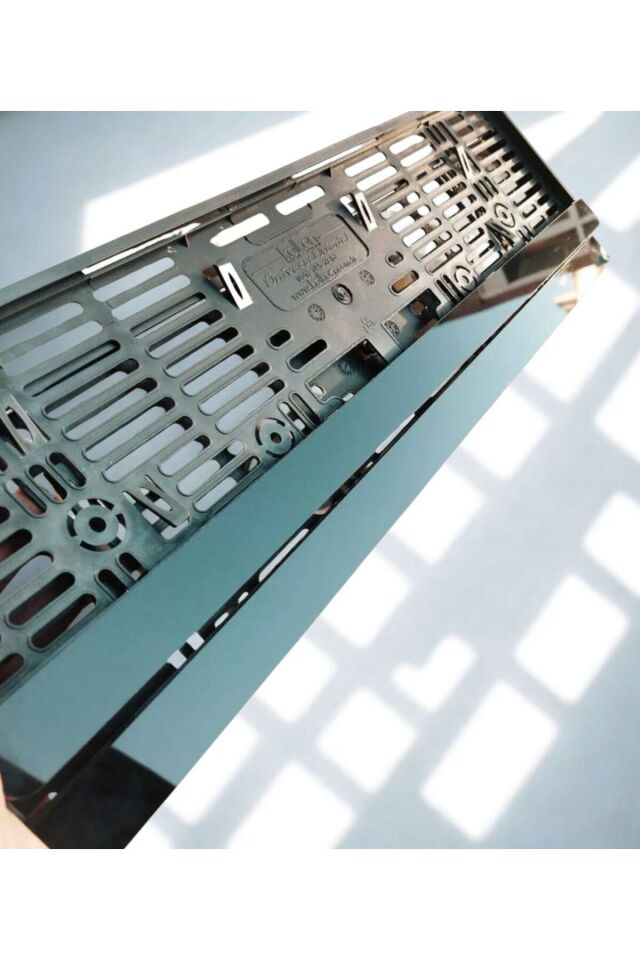 Sade Siyah Parlak pleksi plakalık