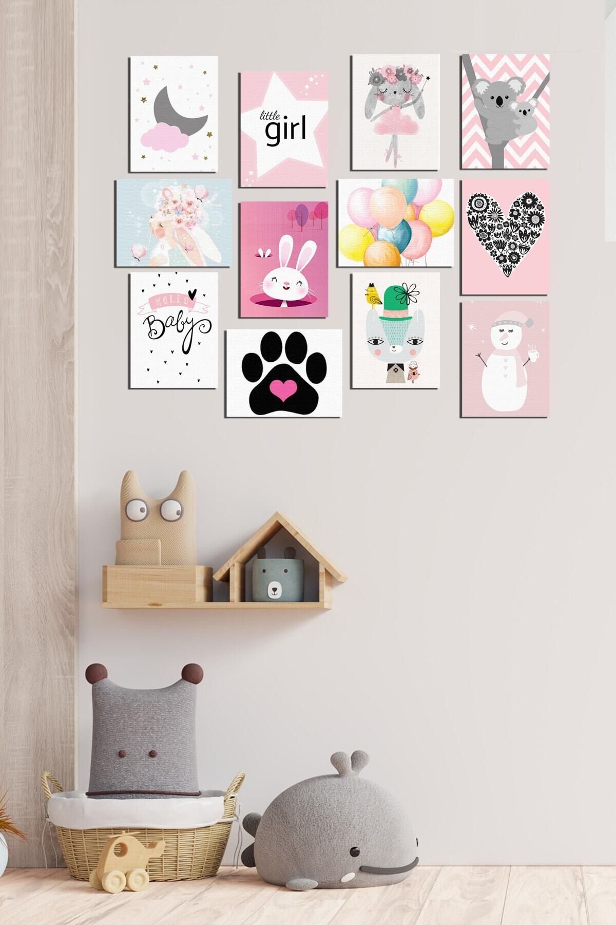 Modern Style 12 Parçalı Mdf Tablo Mck058