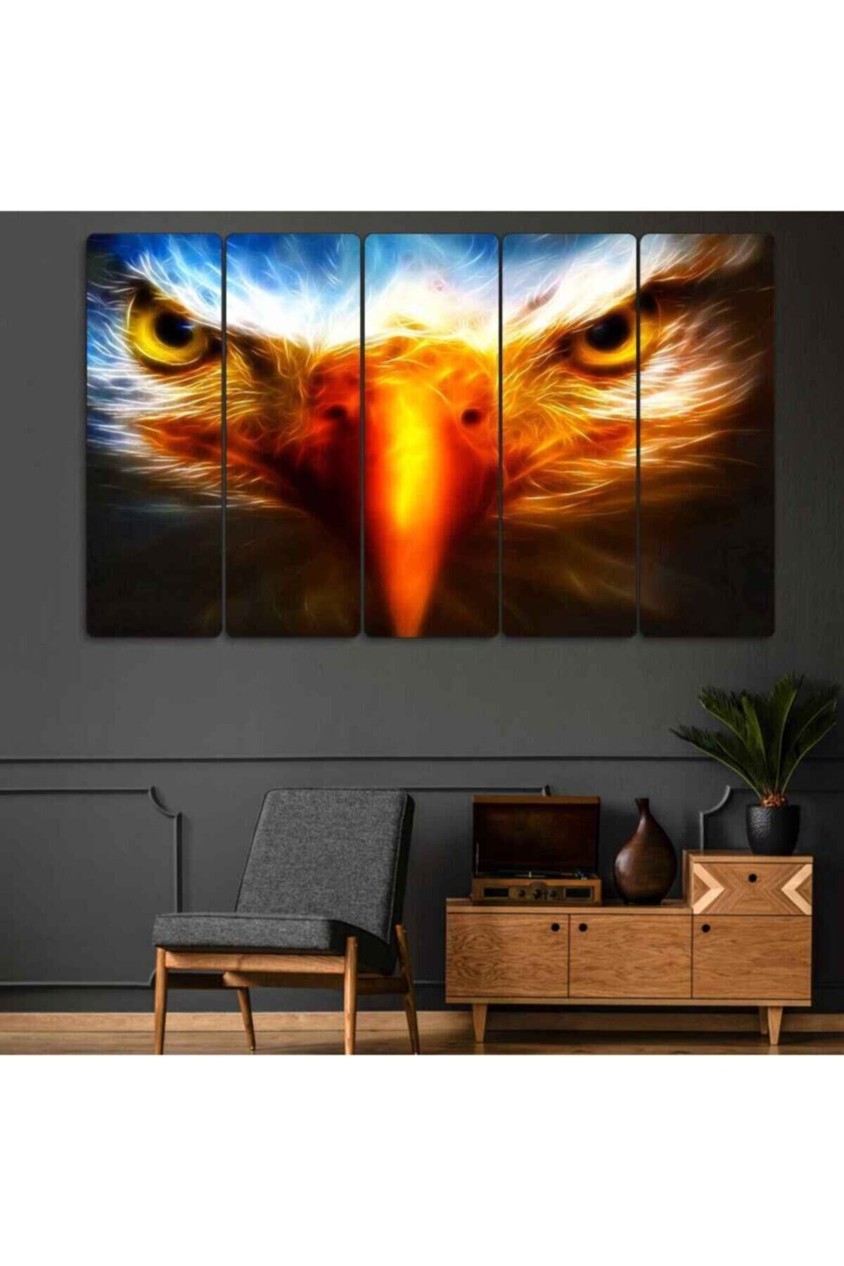 Kartal - 5 Parçalı Tablo