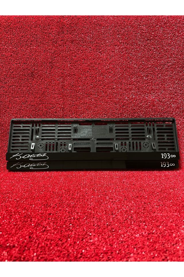 Plakalık Oto Araba Plakalığı K.ATATÜRK İmzalı 1938 Yazılı Logolu Plakalık