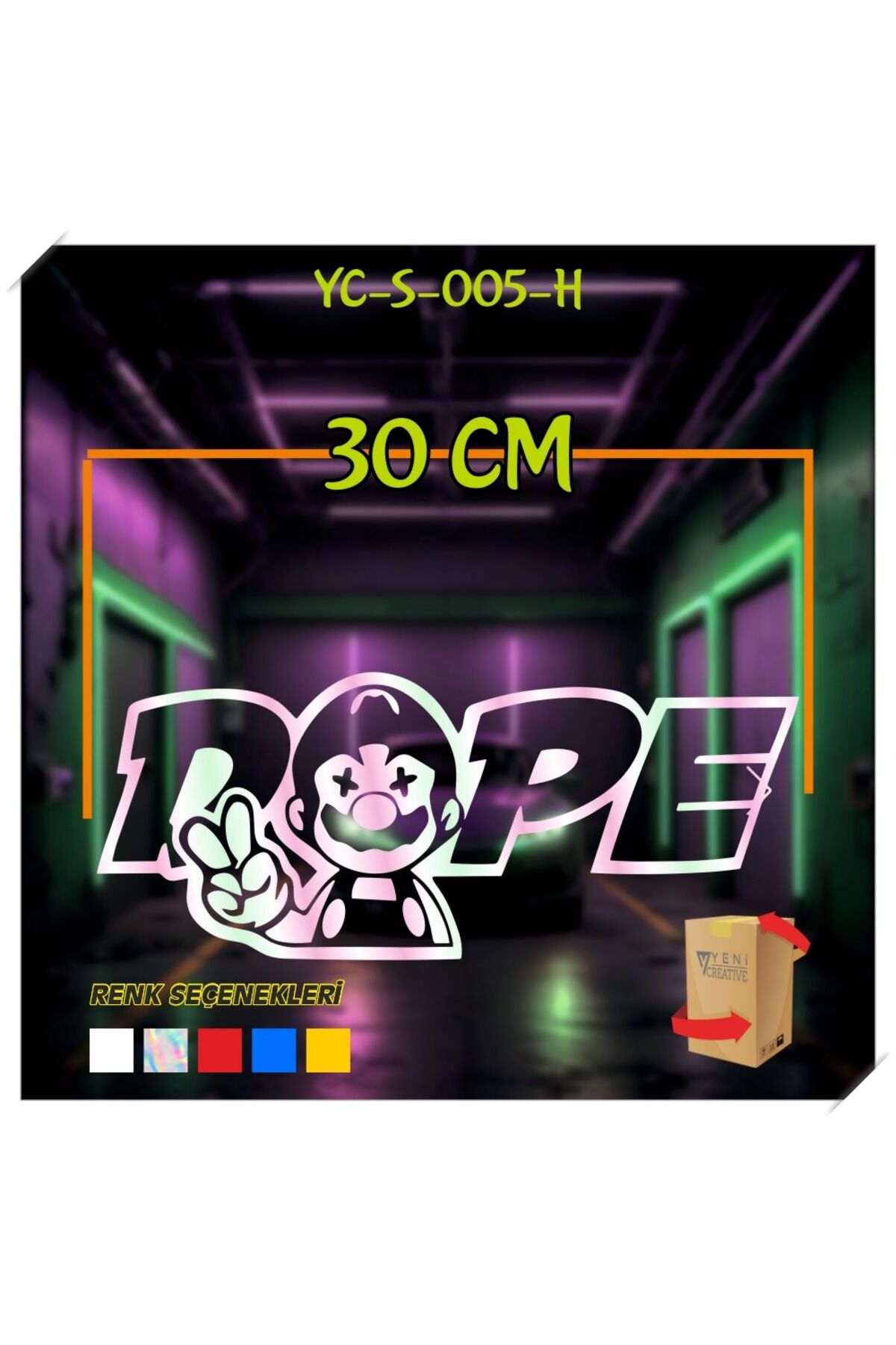 Araba, Motosiklet, Cam, Kapı, Kaporta, Sticker Etiket