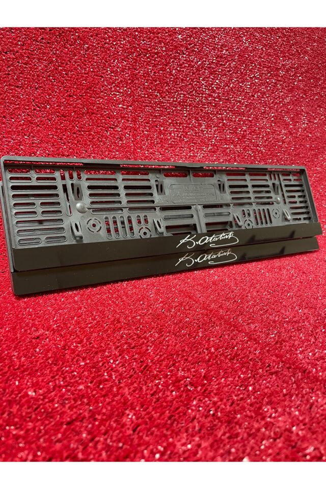 Plakalık Otomobil K.ATATÜRK imzalı Plakalık