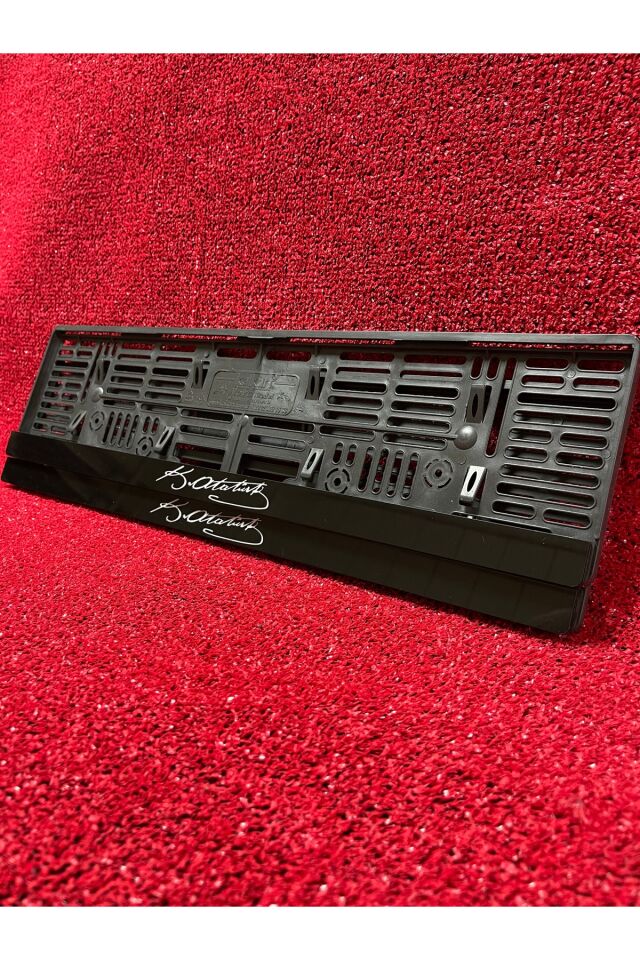 Plakalık Otomobil K.ATATÜRK imzalı Plakalık