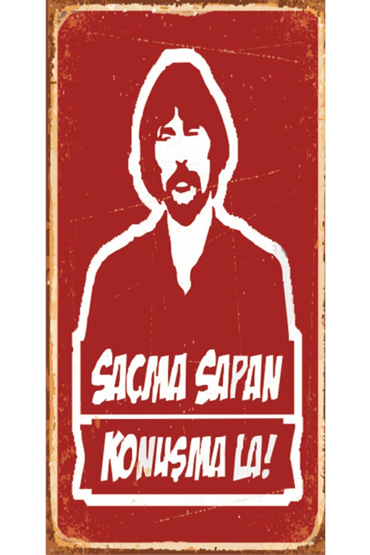 Behsat Ç.- Retro Ahşap Poster – Özel Koleksiyon – Hbb