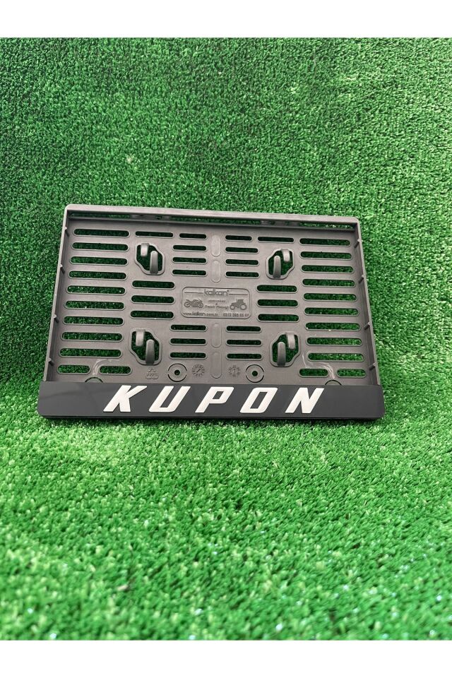 Plakalık Motosiklet Plakalığı Kabartma Harflerle K.ATATÜRK İmzalı Yazılı Logolu Plakalık