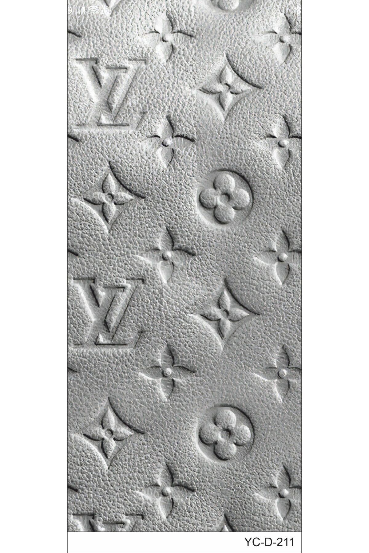 Araç Kapı Direk Kaplama Folyosu VL Desenli (Sağ Sol Takım) (2 Adet) - 22x50 Cm