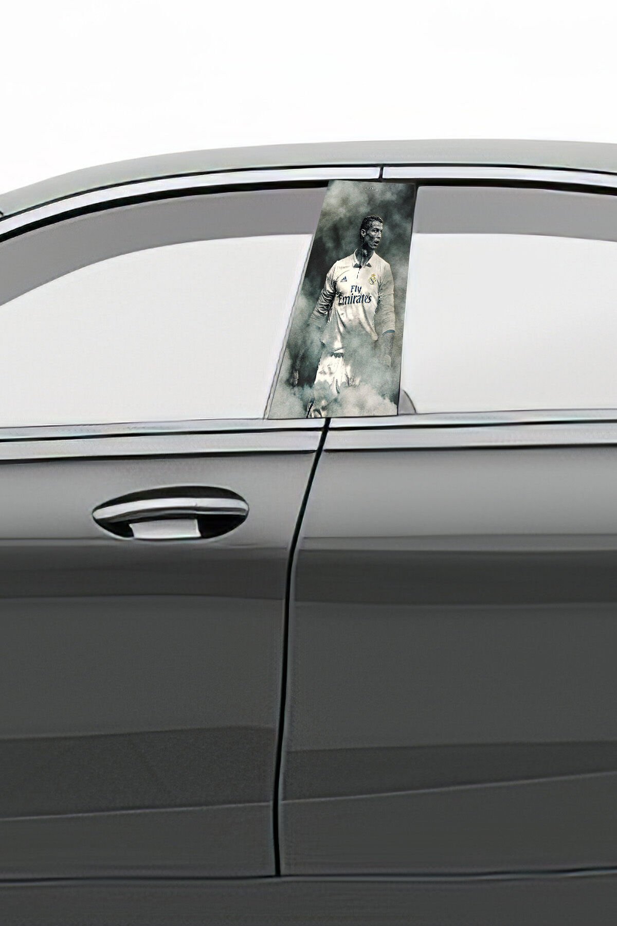 Araç Kapı Direk Kaplama Folyosu Desenli (Sağ Sol Takım) (2 Adet) - 22x50 Cm