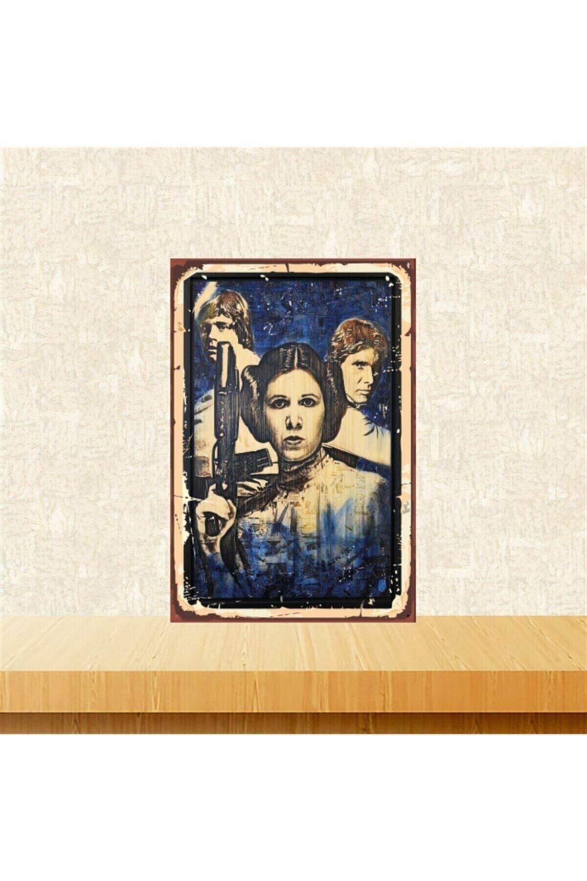 Silah Ve Kadın Tasarım Retro Ahşap Tablo Tkfx5836 20-30 Cm