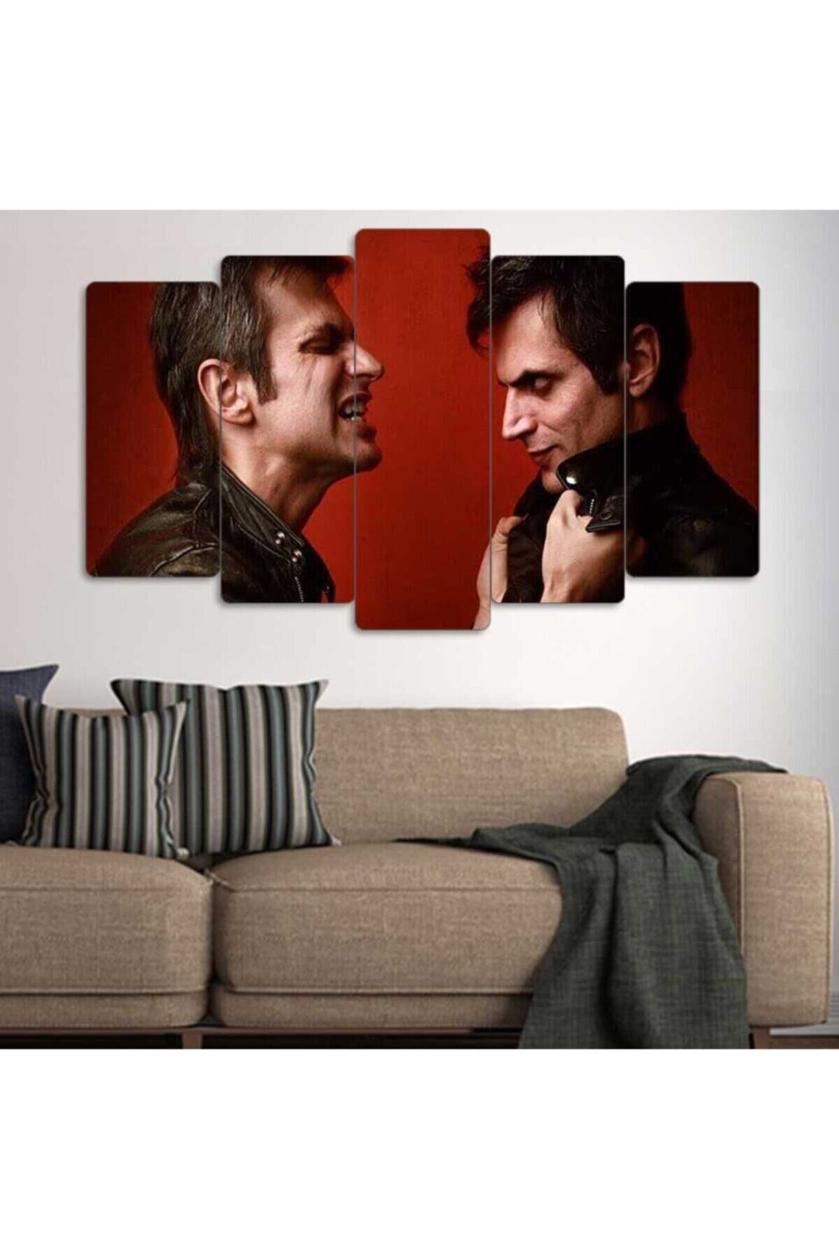 Teoman, Rock - 5 Parçalı Tablo